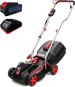 Florixa® Grasmaaier Accu - Grasmaaier Elektrisch - Grasmaaier Benzine - Grasmaaier Benzine Zelftrekkend - 42cm x 118cm x 100cm; 12.5 kg — thumbnail 1