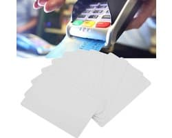 Premium Blank NFC PVC Kaarten - 10 Stuks voor ID Badge Printers, Compatibel met Tagmo en Amiibo, Ideaal voor Mobiele Apps en Toepassingen