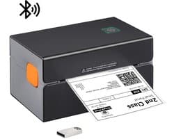 Thermische Label Draagbare Printer - 300 DPI - Voor 4x6 Mailing Pakketten Afdrukken - Met Bluetooth & Automatische Labelherkenning