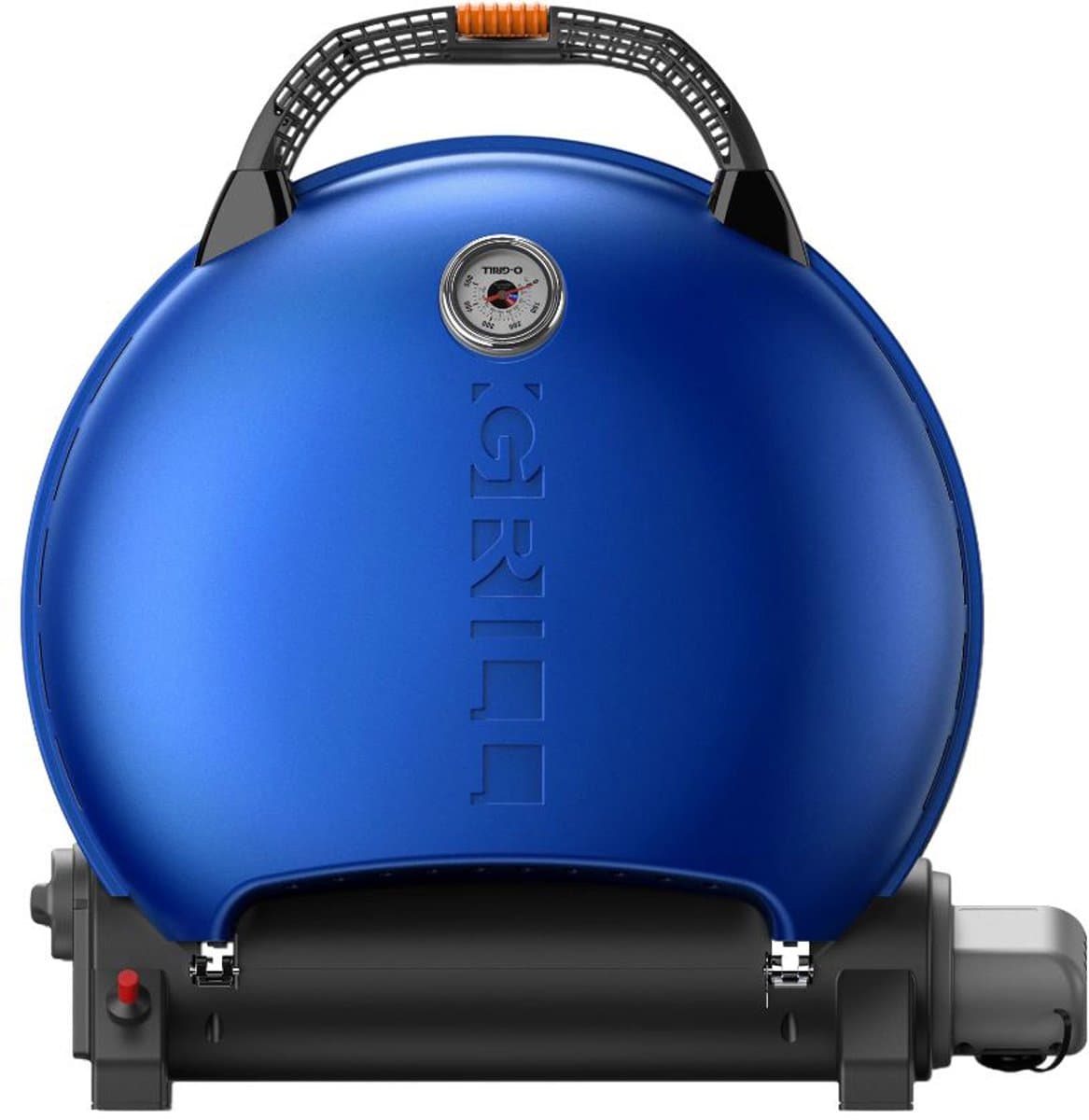 O-Grill 600 Blue - Draagbare Gas BBQ - Met Thermometer - Compact & Krachtig - Balkon / Camping - Blauw — afbeelding 1