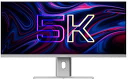 Alogic Edge 40” ultrawide Monitor – 5K Resolutie voor Hoogste Definitie – Ingebouwde USB-C Hub voor Maximale Productiviteit – Tot 90W Opladen & Data via USB-C 3.0 Gen 1 - Grijs — thumbnail 3