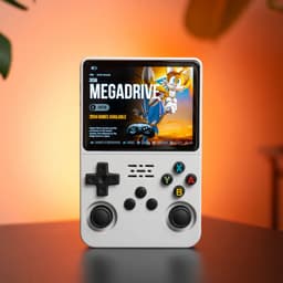 R36S Retro Handheld Videogameconsole 64GB Wit - Meer dan 15.000 spellen - Zakformaat - Dubbele 3D-joystickbesturing - 3,5 inch IPS-scherm · 640×480 — thumbnail 2