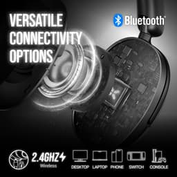 OXS Storm A2 ANC Draadloze Gaming Headset - Zwart — thumbnail 4