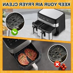 Set van 28 Accessoires voor Airfryer, Inclusief Siliconen Mallen, Grillrooster en Bakvormen voor Gezond Koken — thumbnail 4