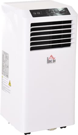TEKROA® Mobiele Airco 3-in-1 - 9000 BTU -Airconditioning Inclusief Afstandsbediening & 24-uurs Timer - Koelen, Ontvochtigen & Ventileren - Wit — thumbnail 2