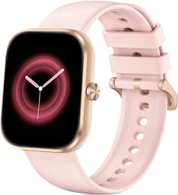 Sytifro Smartwatch dames met Bluetooth Bellen - 1,83" HD Touchscreen Horloge - Sporthorloge met 100+ Sportmodi - Hartslagmeter - SpO2 Meting - Slaapmonitor, IP68 Waterbestendig - Compatibel met Android & iPhone - roze — thumbnail 1