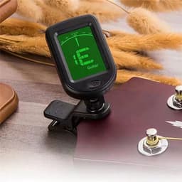 Clip-on tuner - Stemapparaat - Snaarinstrument - Stemmen - Gitaar stemmen - Digitaal — thumbnail 1
