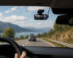 Jurrys Dashcam - Voertuigcamera - dashboardcamera - Bewakingscamera - Kristalhelder - Nauwkeurig - Professioneel - Nachtzicht - Zwart — thumbnail 2