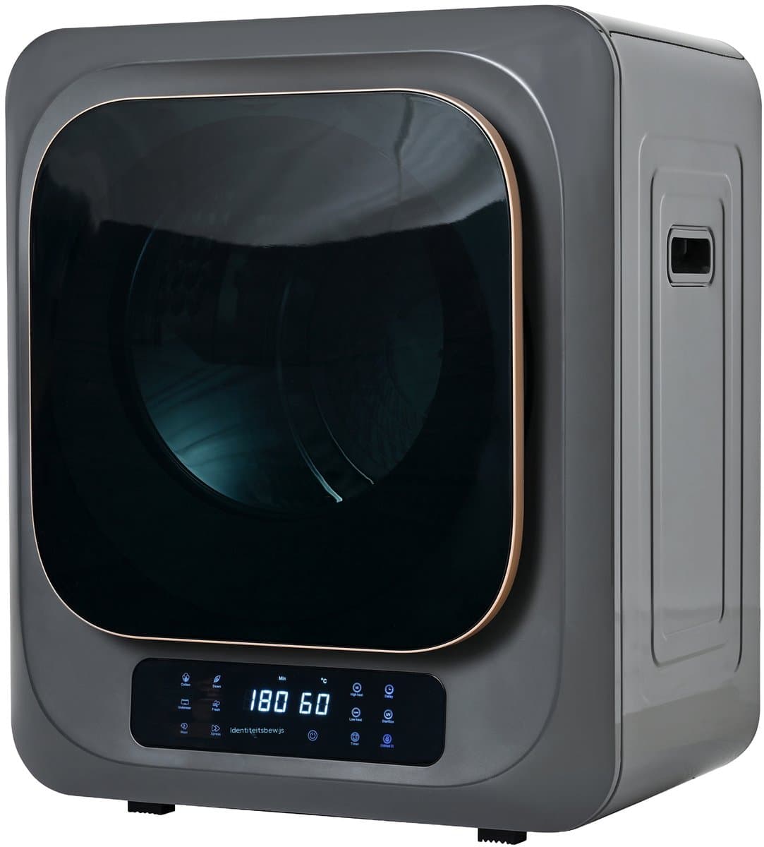 Wasdroger - Kleine Droger - Snel Drogen - UV Sterilisatie - 48x40x57.5 cm - Grijs — afbeelding 1