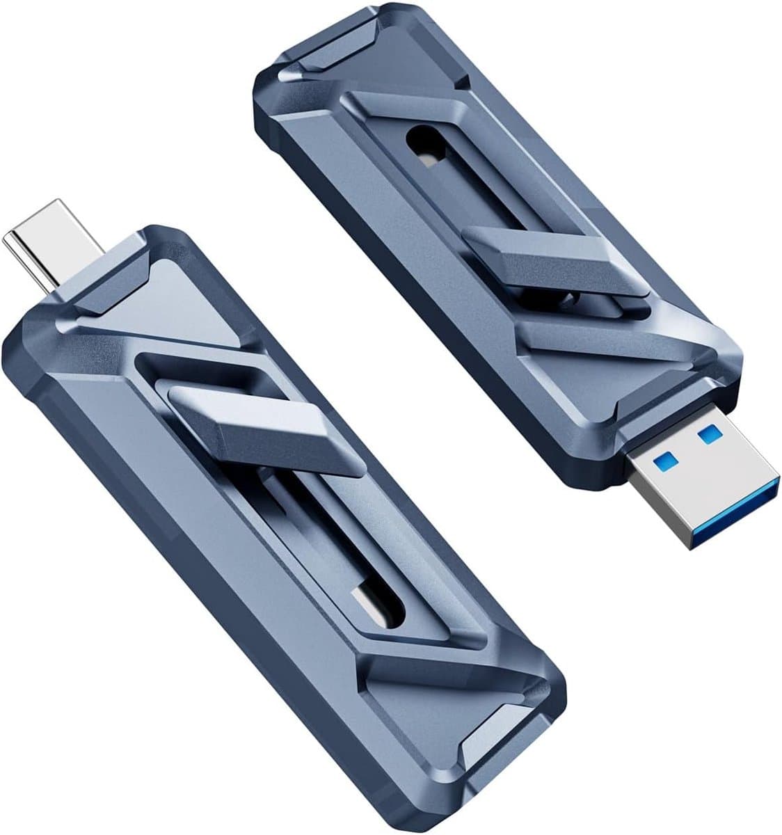 Externe SSD - Snelle Opslag - Bestanden Overzetten - Type C A - 1TB - Zwart — afbeelding 1
