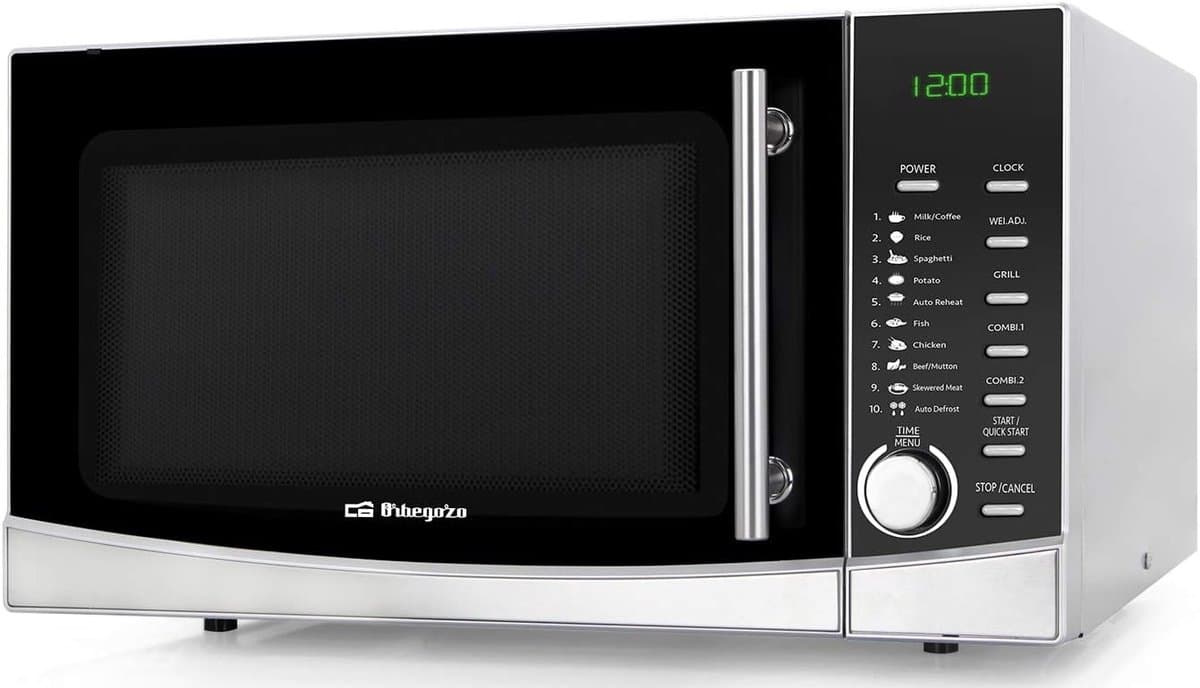 Grill Magnetron - Oven Combi - Snel Koken - Grote Capaciteit - 34 Liter - Grijs — afbeelding 1