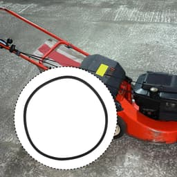 Dailygoods- Grasmaaier V-riem - Compatibel met Sabo SA 29741 52-140 HMA - Hoogwaardige rubbermateriaal - Buitenomtrek 813 mm - Verbeterde transmissie-efficiëntie - Geschikt voor onderhoudstechnici - Maaier — thumbnail 5