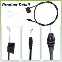 Dailygoods- Remkabel Vervanging 112-8818 - Remkabelset - Achterzakken - Grasmaaier - Onderdeelnummer - Compatibel met 50 modellen - Grasmaaieronderdeel — thumbnail 5