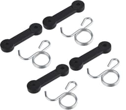 Dailygoods- Grasklep 4x Vergrendeling - 4x Haak - Vervanging voor Husqvarna - Onderdeelnummer 532160793 - Geschikt voor 42"/46" Dekken - Compatibel met Diverse Modellen — thumbnail 2