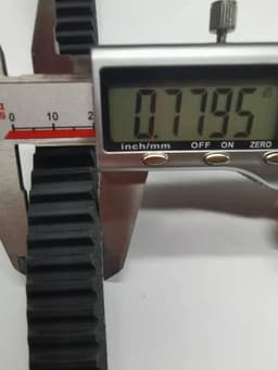 Transmissieriem - V-snaar - Algemene aandrijving - Hoge duurzaamheid - 15 cm - Zwart — thumbnail 3