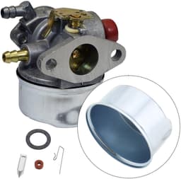 Dailygoods- Carburateur Reparatieset - 2x Vlotterbak - 2x Naald Zitting Kit - 2x Primer Lamp - Roestvrij Staal/Rubber - Compatibel met Tecumseh - Carburettorset — thumbnail 2