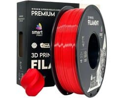 Smart Print - PLA-HS - 1,75mm filament – rood - 1kg netto – high speed