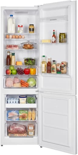 Heinner HCNF-HM326INVD Koel-vriescombinatie 326 L – Elektronische Bediening met Intern Display – Super Freezing – Omkeerbare Deur – Wit – 5 Jaar Garantie — thumbnail 4