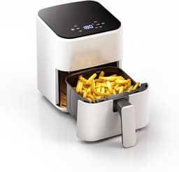 KAD® Mini-Heteluchtfriteuse - Airfryers - Airfryer xxl - Wit - 26 x 21cm x 28cm — thumbnail 1