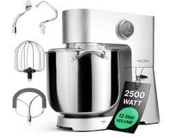 ProfiCook KM 1254 - Keukenmachine XXL - 12liter - 8 KG