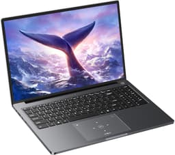 Blackview GamiBook 8 - Gaming Laptop 16" Full HD, AMD Ryzen 7 7735HS, 16GB RAM, 512GB SSD, WiFi 6, Windows 11 Pro + DCM5 Draagbare Monitor 14" FHD, Extra Laptopscherm 13-17,3", Ultradun Opvouwbaar, 100W PD, USB-C, Plug & Play, Grijs — thumbnail 2