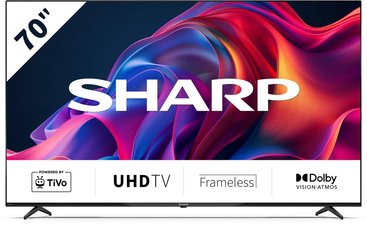 70 inch 4K Ultra HD Smart TV — afbeelding 1