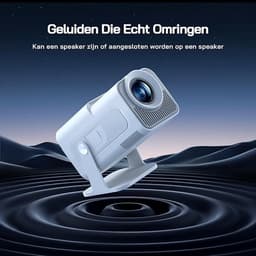 Mini-projector WP03 Full HD 1080P met WiFi en Bluetooth — thumbnail 4