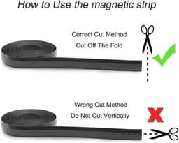 Magnetische afbakeningsstrips voor robotstofzuigers, Geschikt voor Neato/Xiaomi/Mijia/magnetische randstrips/afbakeningsstrips/P1/P2/P3, 4 meter (13 voet). — thumbnail 5