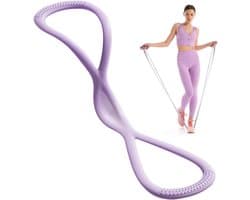 Weerstandsbanden voor Schouderoefeningen, Fitness en Spiertraining - Flexibiliteit, Kracht en Spieropbouw met 8-vormige Yoga Trekkoord