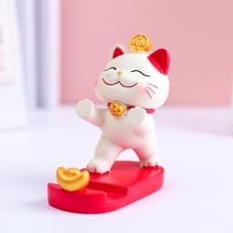 Schattige Telefoonhouder voor Bureau, Universele Smartphone Stand voor Alle Mobiele Apparaten, Ideaal voor Thuis en Kantoor — thumbnail 4