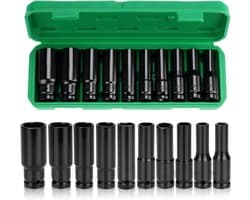 Set van 10 Impact Moeren voor Diverse Toepassingen - Hoogwaardige Kwaliteit en Duurzaamheid