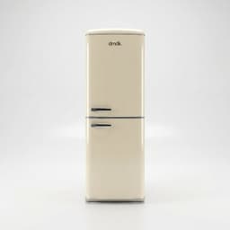 dmdk DKC3 retro koel/vries combinatie vrijstaand creme 181 CM hoog - 5 jaar garantie — thumbnail 13