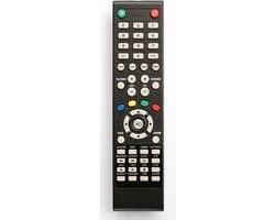 TV Afstandsbediening - Universele Controller - Televisie Bediening - 1:1 Vervangend Model - 10 Meter Bereik - Zwart