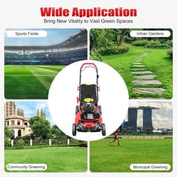 Solidchoice - Benzine Grasmaaier met 51 cm Snijbreedte — thumbnail 3