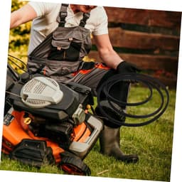 Grasmaaier riem - Maaiers aandrijfriem - Gazononderhoud - Duurzaam rubber - 107 cm lengte - Zwart — thumbnail 3