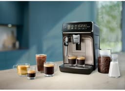 Philips 3300 Series EP3326/90 - Espressomachine - 4 Soorten Koffie + Heet Water - Zwart / Chroom - + AquaClean Filter — thumbnail 6