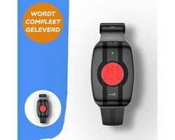 Weewise WS74 - GPS Horloge Senior - Smartwatch voor Ouderen - Persoonlijke alarmen - alarm horloge ouderen - GPS Horloge Alzheimer - Valdetectie