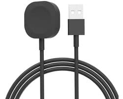 Lenvo Draadloze Oplader voor Apple Watch - 1m kabel - USB-C - Magnetisch Horloge Oplaadstation - Zwart