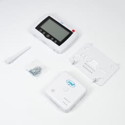 Slimme Thermostaat - Programmeerbare Thermostaat - Verwarming Koeling - Draadloze Bediening App - 230 Volt - Wit — thumbnail 3