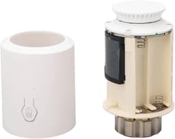 Slimme Radiatorthermostaat - Verwarmingsregeling - Energie Besparen - Compact ABS Ontwerp - 10 x 9 x 6 cm — thumbnail 1