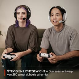 SteelSeries Arctis Nova 3 Wireless - Draadloze Gaming Headset - PC, Switch, Mobiel - Wit — thumbnail 5