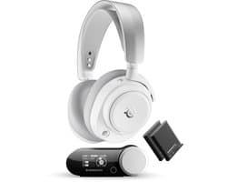 SteelSeries - Arctis Nova Pro Omni - Hi-Res Wireless Certified Gaming Headset - White