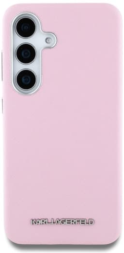Karl Lagerfeld MagSafe - Samsung Galaxy S25 Plus Hoes - Rood - Saffiano Materiaal - Luksueus Design — thumbnail 5