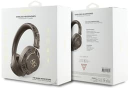 Guess ENC - Koptelefoon - Bluetooth - Metalen Afwerking - 4G Logo - Bruin — thumbnail 4