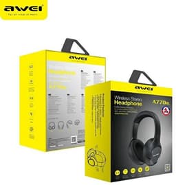 Awei A770BL Serie - Bluetooth Hoofdtelefoon - Zwart - Uitstekende Geluidskwaliteit - Ergonomisch Ontwerp — thumbnail 4