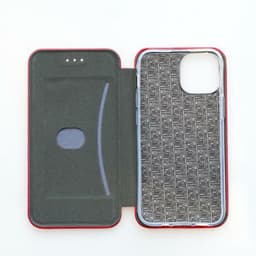 Beline Book Magnetic - iPhone 11 Pro Hoes - Rood - Magnetische Sluiting - Eco-Lederen — thumbnail 4