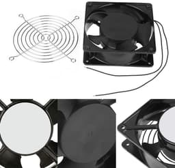 Dailygoody - Kleine koelventilator - Draagbare incubatorventilator - Lichtgewicht en duurzaam - Eenvoudige structuur - Perfect voor laboratoria - Gesc — thumbnail 5