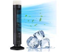 Allecto - Omnibreeze Bladloze Torenventilator - Stil Compact - 90° — afbeelding 1