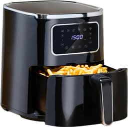 YOR® Heteluchtoven - Oven - Airfryer Oven - Zwart - 27cm x 33cm x 30cm — thumbnail 1