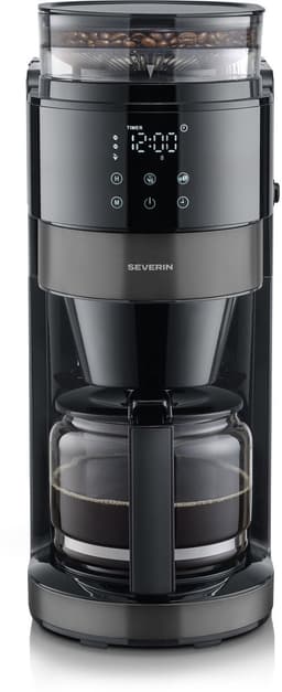 Severin KA 4830 Koffiezetapparaat met Molen – Perfect Grind – 1,25 L – Glazen Kan — thumbnail 1